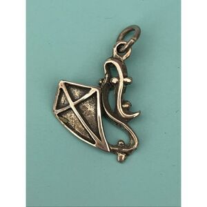 .925 Kite Sterling Silver Jewelry Charm #games #sport